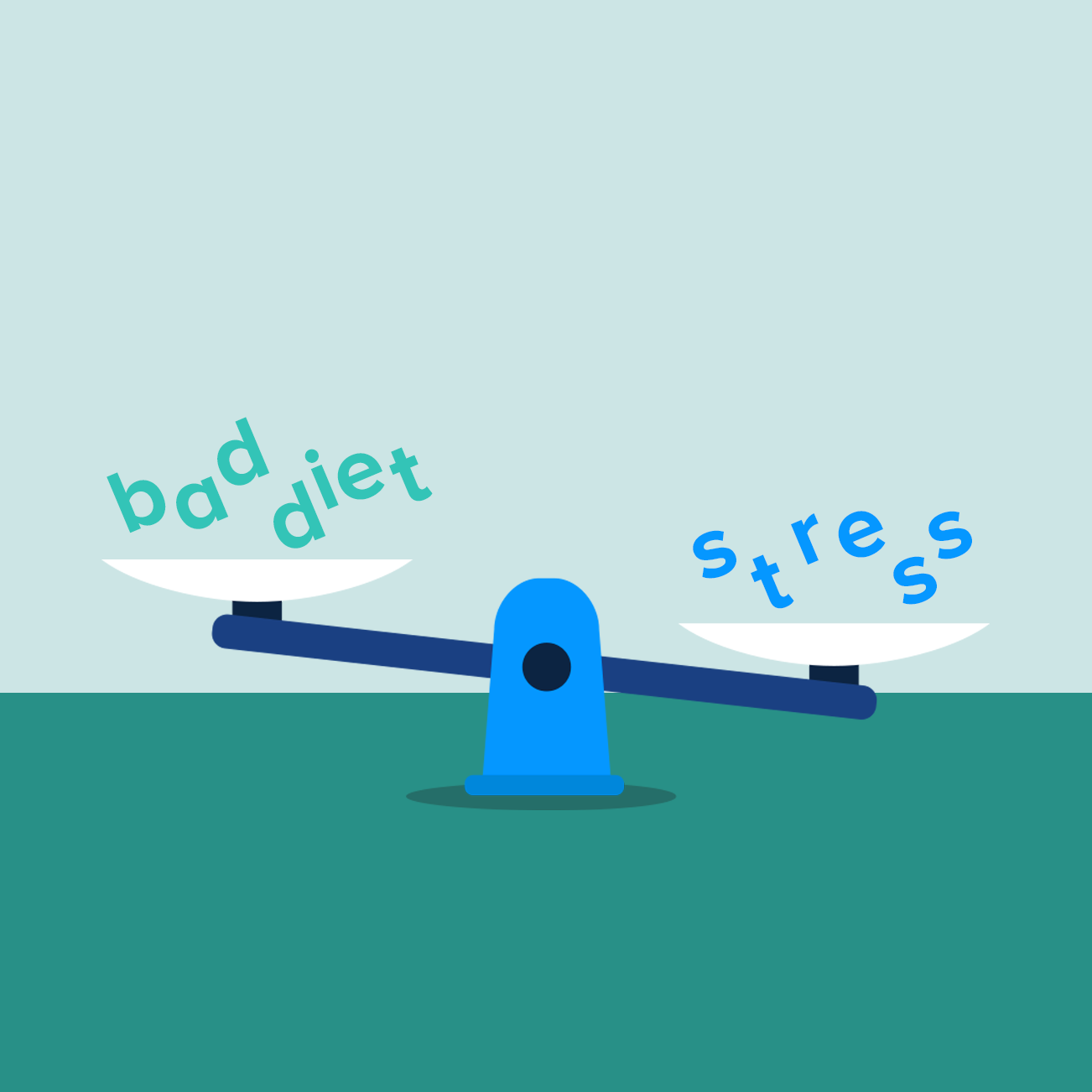 Stress or Bad Diet: Which Is Worse?